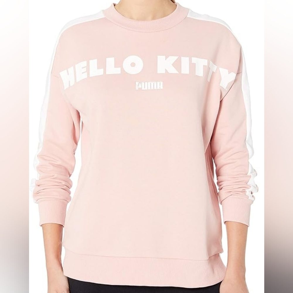 * SOLD * PUMA x Hello Kitty Crew Neck Sz Medium